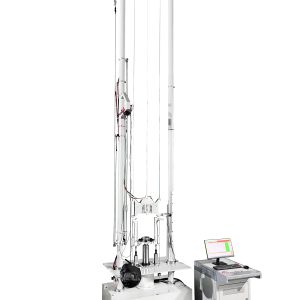 Computer system helmet impact testing machine(Double track)